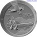 Lietuva 1.50 Eiro 2025 ANBO Lidmašīnas 100 Gadi UNC Monēta Averss un Reverss