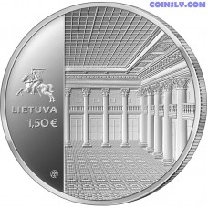 Lithuania 1.5 Euro 2022 "Bank of Lithuania 100th anniversary"