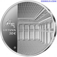Lithuania 20 Euro 2022 "Bank of Lithuania 100th anniversary"