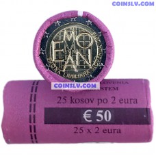 Slovenia 2015 roll 2 Euro - Emona-Ljubljana (x25 coins)