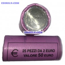 Italy 2 Euro roll 2019 - The 500th anniversary of the death of Leonardo da Vinci (X25 coins)