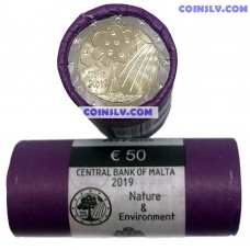 Malta 2 Euro roll 2019 - Nature and Environment (X25 coins)