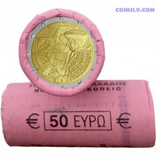 Greece 2 Euro roll 2022 - 35 years of the Erasmus programme (X25 coins)