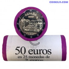 Spain 2 Euro roll 2023 "Cáceres" (x25 coins)