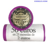 Испания 2024 ролл 2 Евро "Севилья" (x25 монет)
