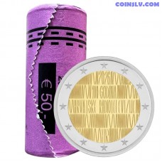 croatia 2 euro roll 2026 croatian radio television 25 coins