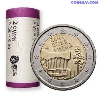 Finland 2 Euro Roll 2026 - Raili & Reima Pietilä (25 Coins)