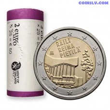 2 euro finland 2026 raili reima pietila roll 25 coins