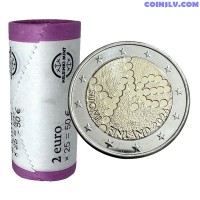 2 Euro Roll Finland 2026 - Yleisradio 100 Years (25 Coins)