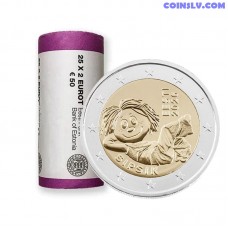 2 euro roll estonia 2026 sipsik 25 unc coins