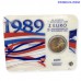 Coincard (*SCRATCHED plastic one side) 2 euro Slovakia 2009 "20th anniversary of 17 November 1989"