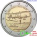 2 Euro Malta 2015 Coincard – First Flight from Malta, BU Quality with Mintmark
