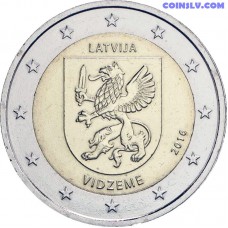 2 Eiro Latvija 2016 "Vidzeme"