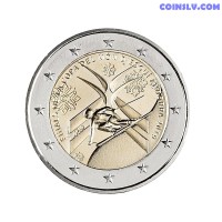 *2 Euro Andorra 2019 - Ski World Cup Finals 2019 (*without packing, only coin!)