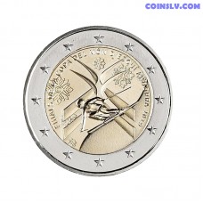 *2 Euro Andorra 2019 - Ski World Cup Finals 2019 (*without packing, only coin!)