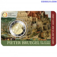 2 Euro Belgium 2019 - The 450th anniversary of the death of Pieter Bruegel the Elder  (NL version coincard)
