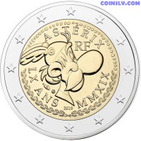 2 Euro France 2019 - The 60th anniversary of Asterix (only coin)