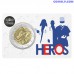 2 Euro France 2020 - Medical Research (Coincard Heroes)