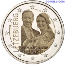 2 Euro Luxembourg 2020 - The birth of Prince Charles (foto)