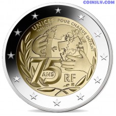 2 Euro France 2021 - UNICEF