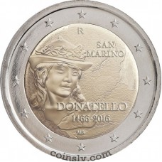 *2 Euro San Marino 2016 "Donatello" (*without packing, only coin!)