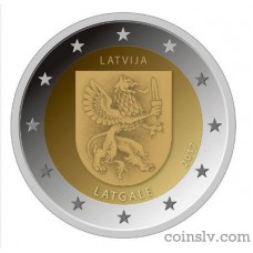 2 Euro Latvia 2017 "Latgale"