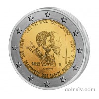 *2 Euro Vatican 2017 "Saint Peter and Saint Paul" (*without coincard, only coin!)