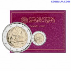 2 Euro Vatican 2021 - The 700th anniversary of the death of Dante Alighieri