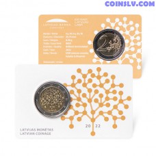 Coincard 2 Euro BU Latvia 2022 - Financial Literacy