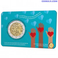 2 Euro Belgium 2022 - For care during the covid pandemic (NL version coincard)