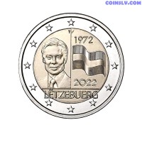2 Euro Luxembourg 2022 "The 50th Anniversary of the legal protection of the Luxembourg flag"