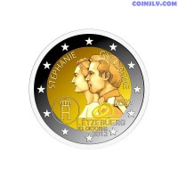 2 Euro Luxembourg 2022 "10th Wedding Anniversary of the Hereditary Grand-Dukal Couple"
