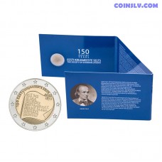 2 Euro Estonia 2022 - 150th Anniversary of the Estonian Literary Society (Coincard)