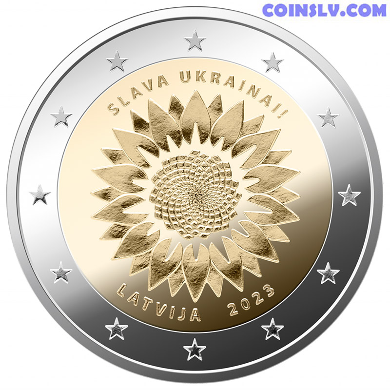 2 Euro commemorative Lithuania 2023 Kartu su Ukraina - Euromuenzen