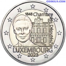2 Euro Luxembourg 2023 "The 175th anniversary of the Luxembourg Parliament"