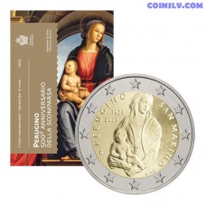 2 Euro San Marino 2023 "500th anniversary of the death of Perugino"