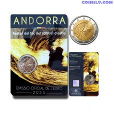 2 Euro Coincard Andorra 2023 "Summer Solstice Festival"