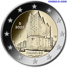 2 Euro Germany 2023 - Hamburg "Elbphilharmonie" (G)