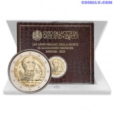 2 Euro Vatican 2023 "The 150th anniversary of the death of Alessandro Manzoni"