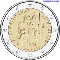 2 Euro Finland 2024 - Elections and Democracy