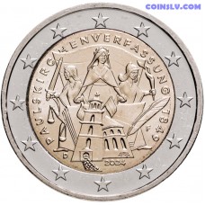2 Euro Germany 2024 "Constitution of St. Paul's Church" (F)