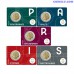 2 Euro France 2024 - Olympic Games Paris 2024 "Hercules" (5 Coincard Set)