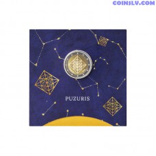 Coincard 2 Eiro BU Latvija 2024 "Puzuris"