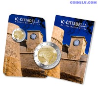 2 Euro Malta 2024 "The Citadel" (BU coincard)