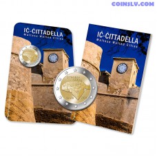 2 Euro Malta 2024 "The Citadel" (BU coincard)