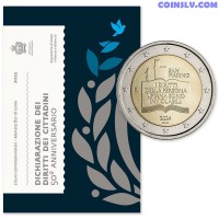 2 Euro San Marino 2024 "Declaration of Citizens' Rights and Fundamental principles" (Coincard)