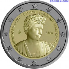 2 Euro Greece 2024 "150 years from the birth of Penelope Delta"