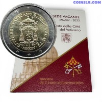 2 Euro Vatican 2025 - Sede Vacante 2025 (BU)