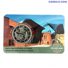 2 euro finland 2026 raili reima pietila bu coincard fi se