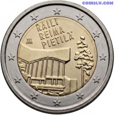 2 euro finland 2026 raili reima pietila unc coin